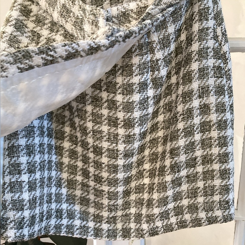Zara Tweed Cut-Out Belted Mini Dress 1 piece - Picture 15 of 16